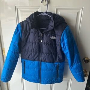 North Face youth Large reversible jacket